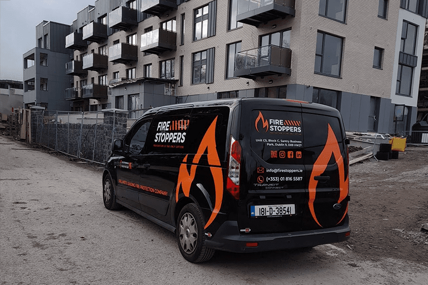 firestoppers installing fire compartmentation for building safety