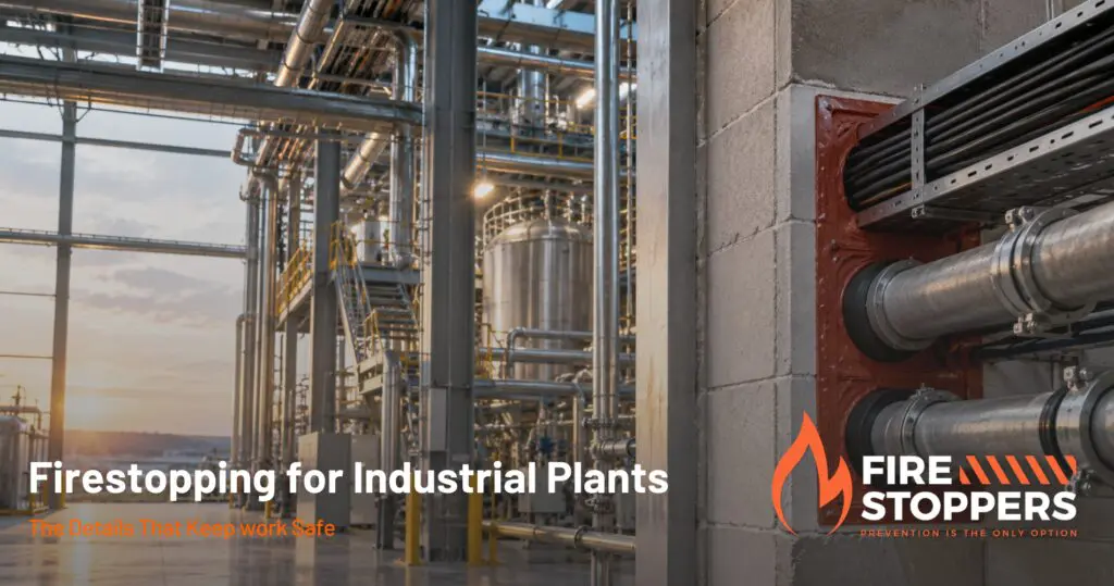 Firestopping for Industrial Plants in Ireland | Firestoppers