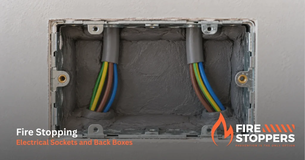 Fire Stopping Electrical Sockets and Back Boxes in Ireland