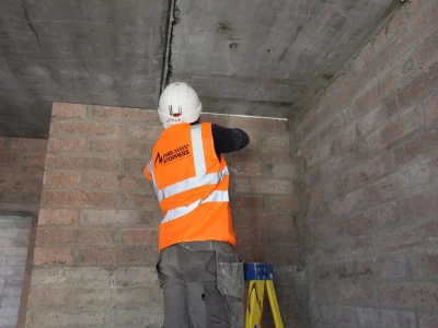 Firestopper expert doing a fire safety audit | Contact Us for Fire Safety Audits